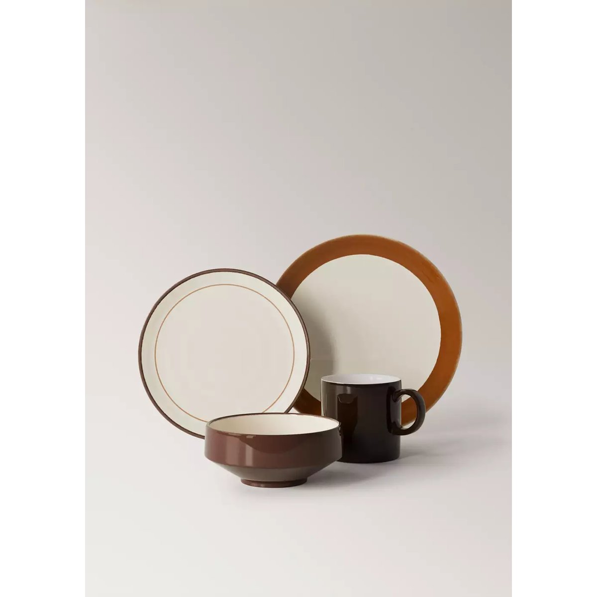 Tasse en grès chocolat, MANGO HOME