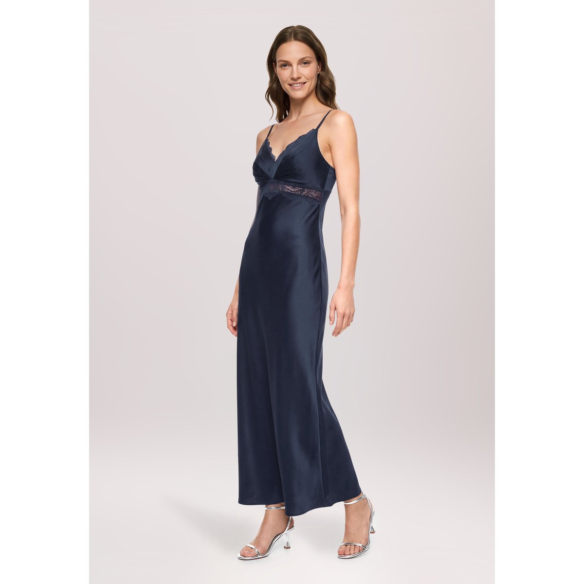 Robe de soirée de coupe slim night sky, VERA MONT