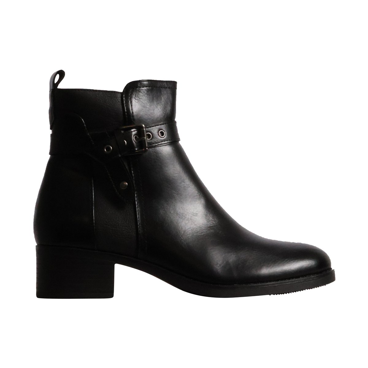 Bottines à Zip noir, ENZA NUCCI