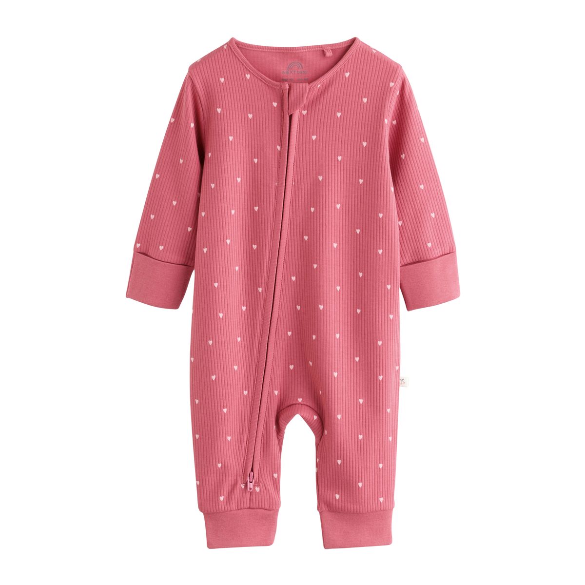 Dors-bien à zip double sens bébé, lot de 4 imprimé cerise rose, NEXT