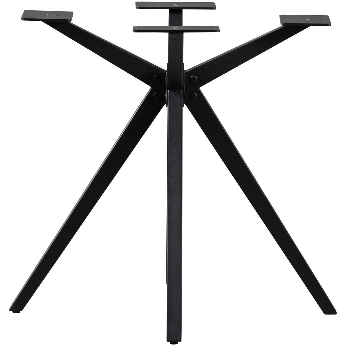 Pied de table en métal avec revêtement en poudre HOLLAND noir, WOOOD