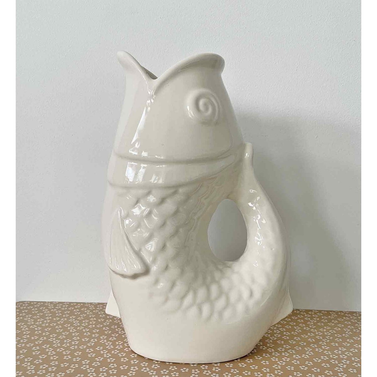 Vase pichet - grand modèle blanc cassé, OPJET