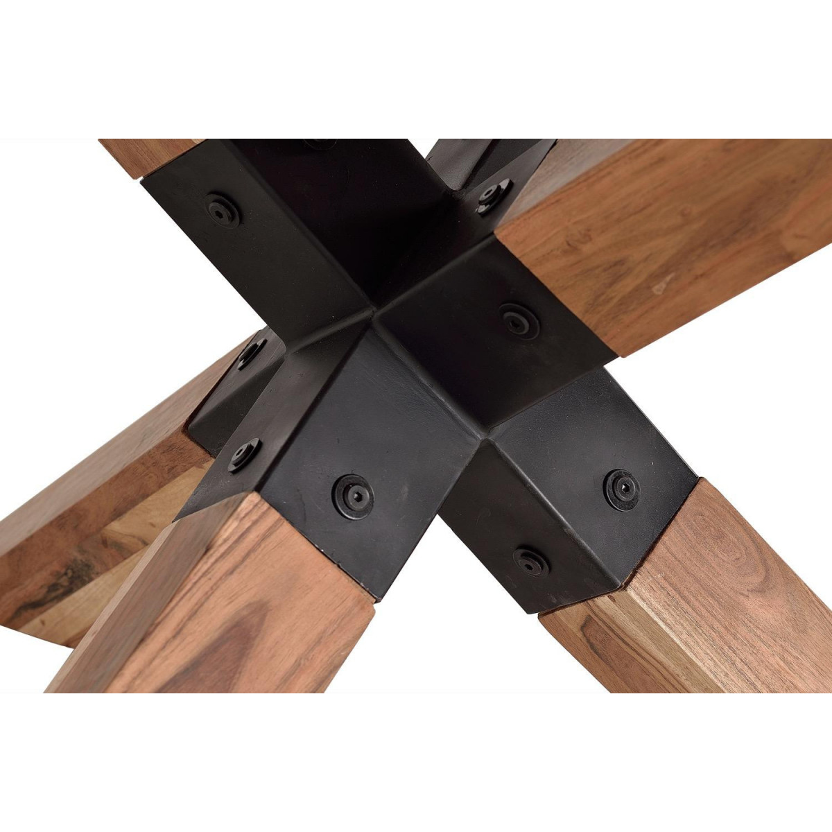 Table à manger - ROSÉLIE marron, DECORATION D’AUTREFOIS