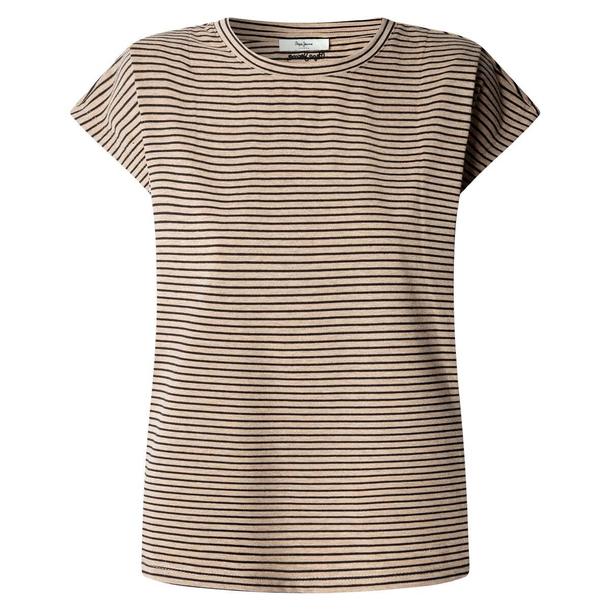 T-Shirt À Rayures bleu océan, PEPE JEANS