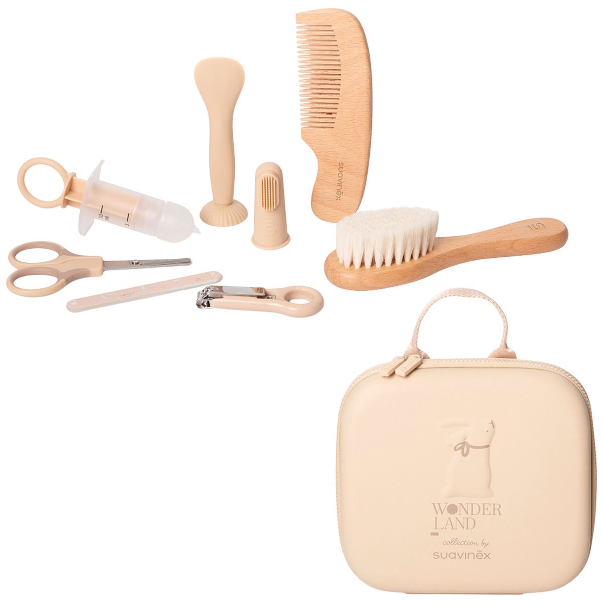 Trousse de soin et de toilette beige, SUAVINEX