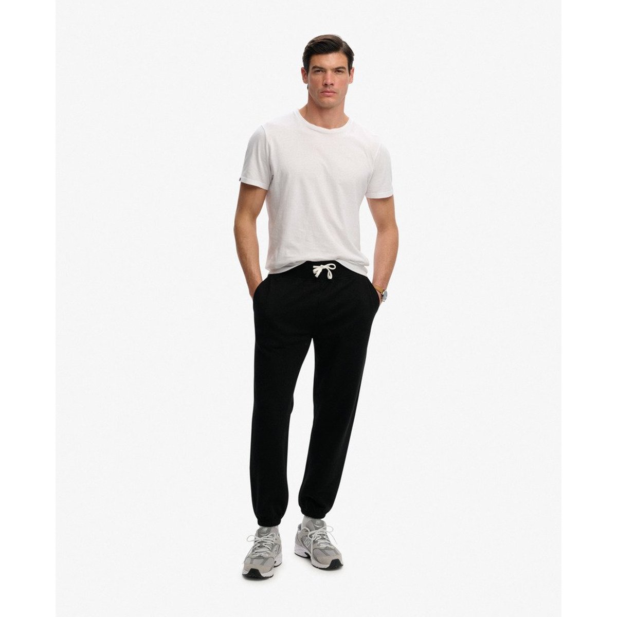 Jogging Essential Logo Classic noir, SUPERDRY