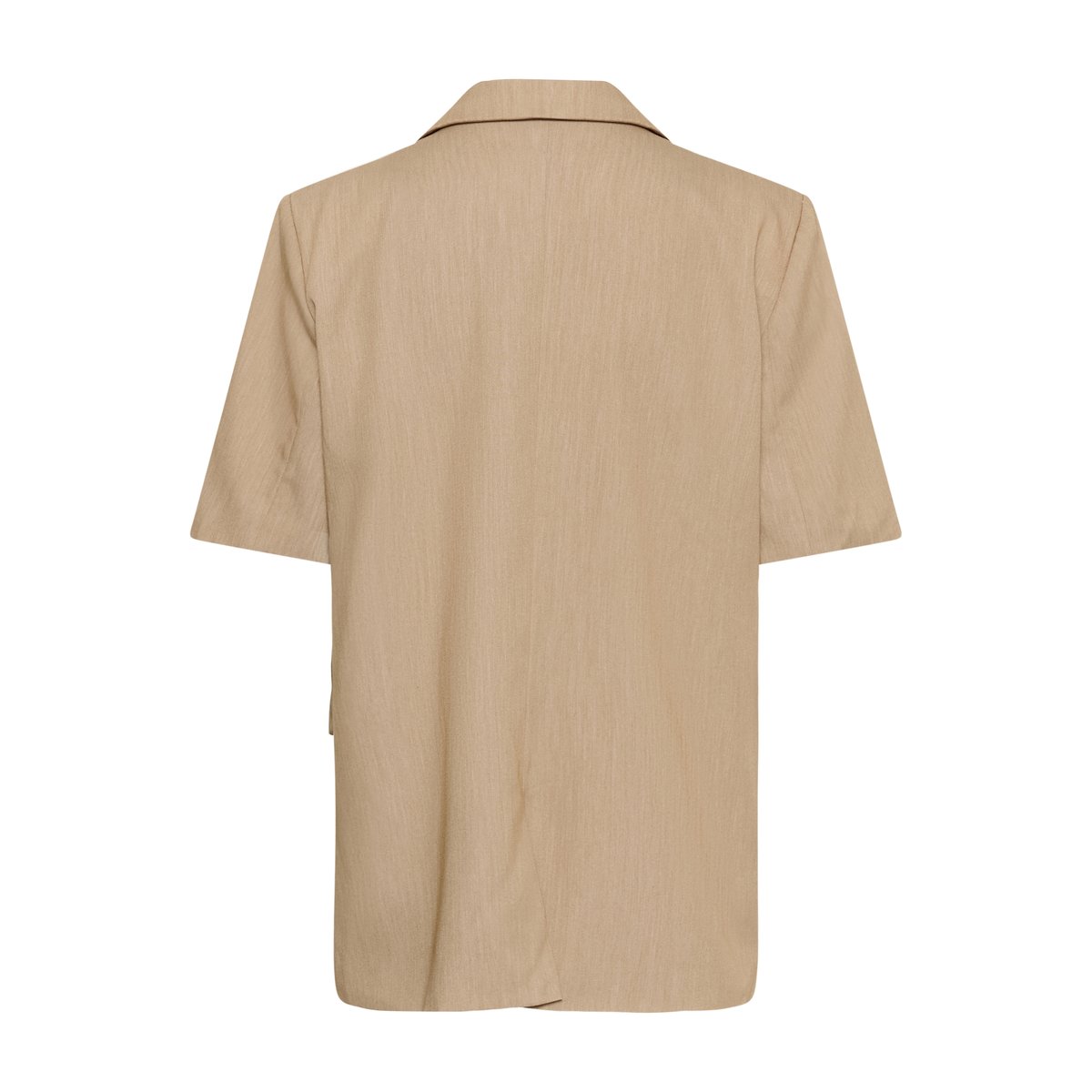 Blazer beige chinchilla melange cc, KAFFE