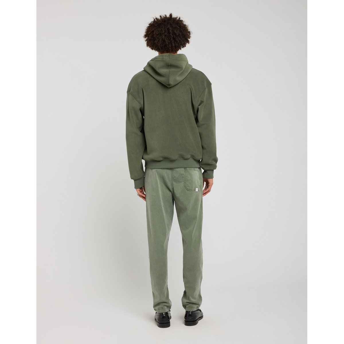 SWEAT SHERPAKAKI vert kaki, PULLIN
