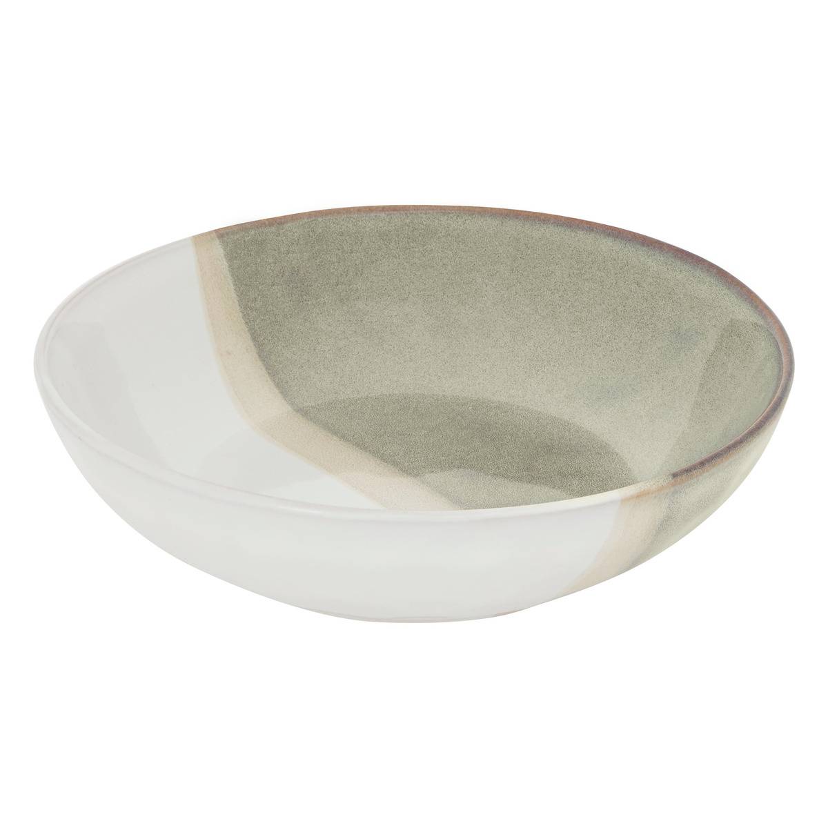Lot de 6 assiettes creuse SAHARA beige, ATMOSPHERA