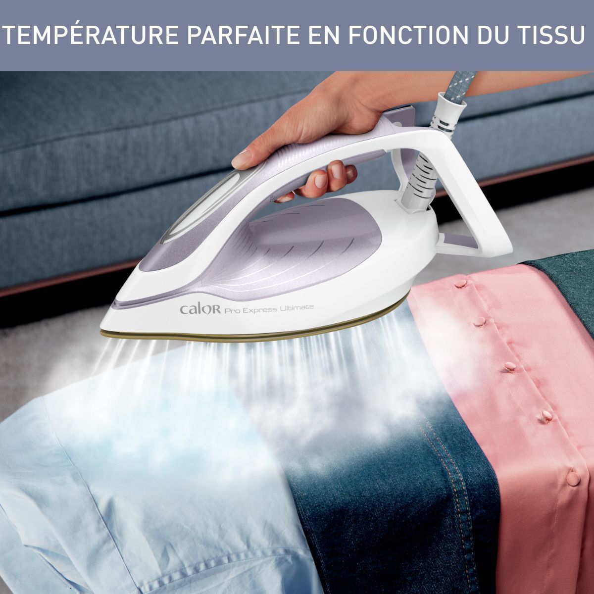 Centrale vapeur GV9713C0 Pro Express Ultimate 2 blanc et violet, CALOR
