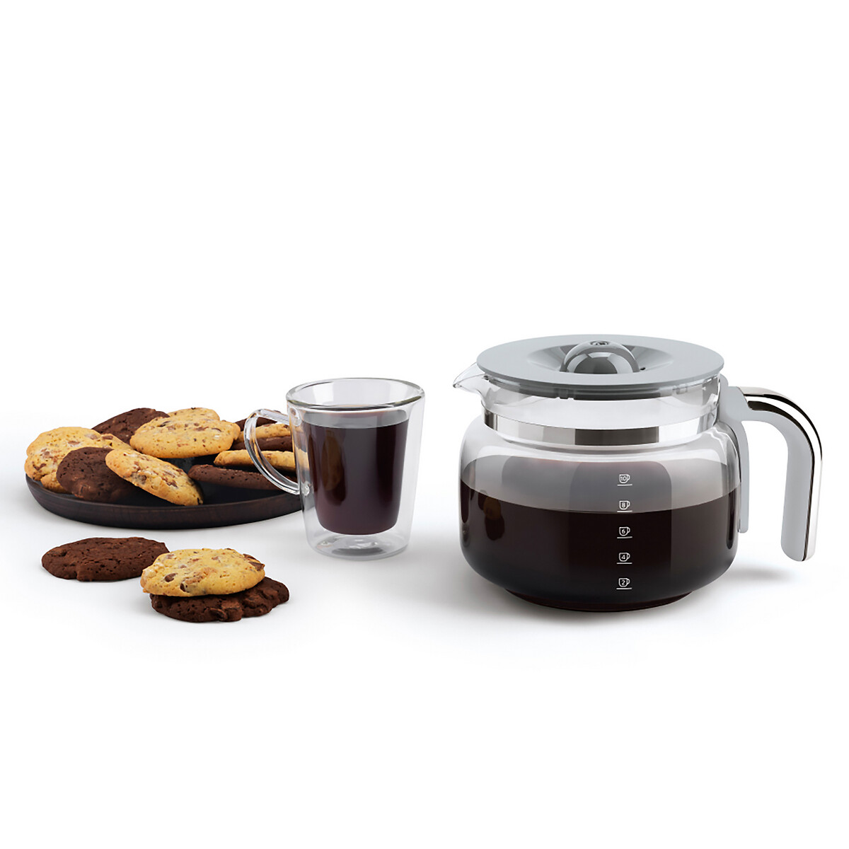 Retro Style Drip Filter Coffee Machine - DCF02 cream, SMEG