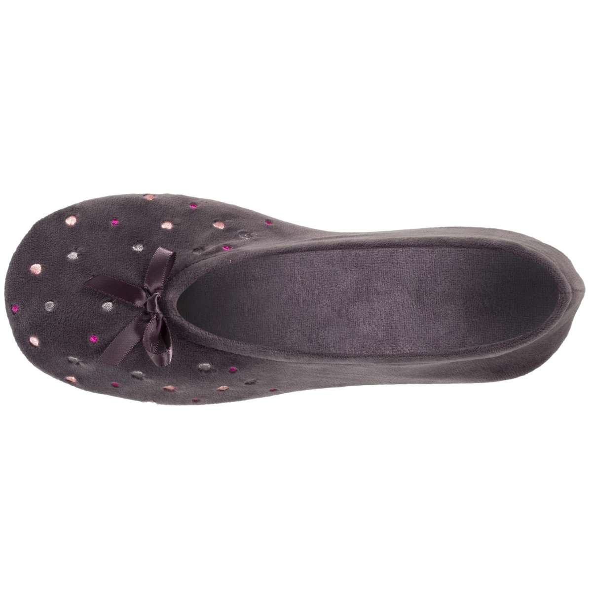 Chaussons Ballerines gris, ISOTONER