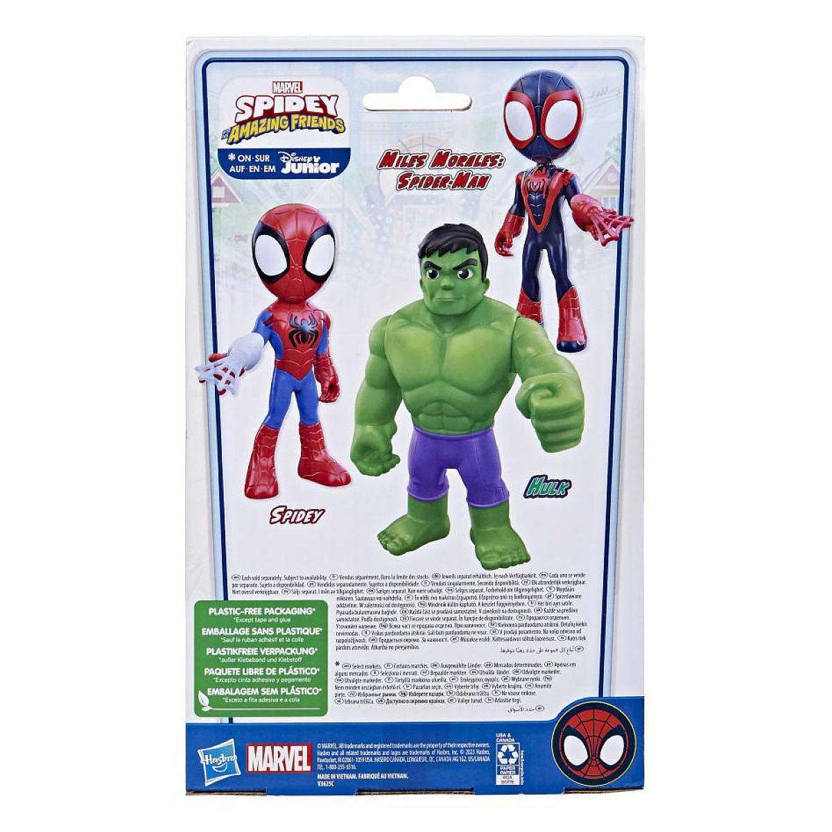 Marvel Spidey et ses amis extraordinaires - Hulk géante vert, HASBRO