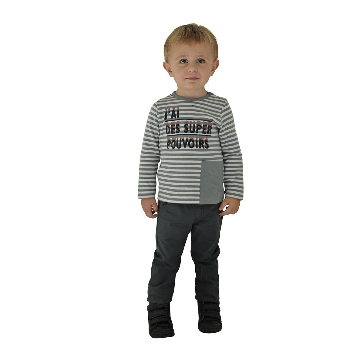 Tee shirt a poche djuliann blanc, SUCRE D'ORGE
