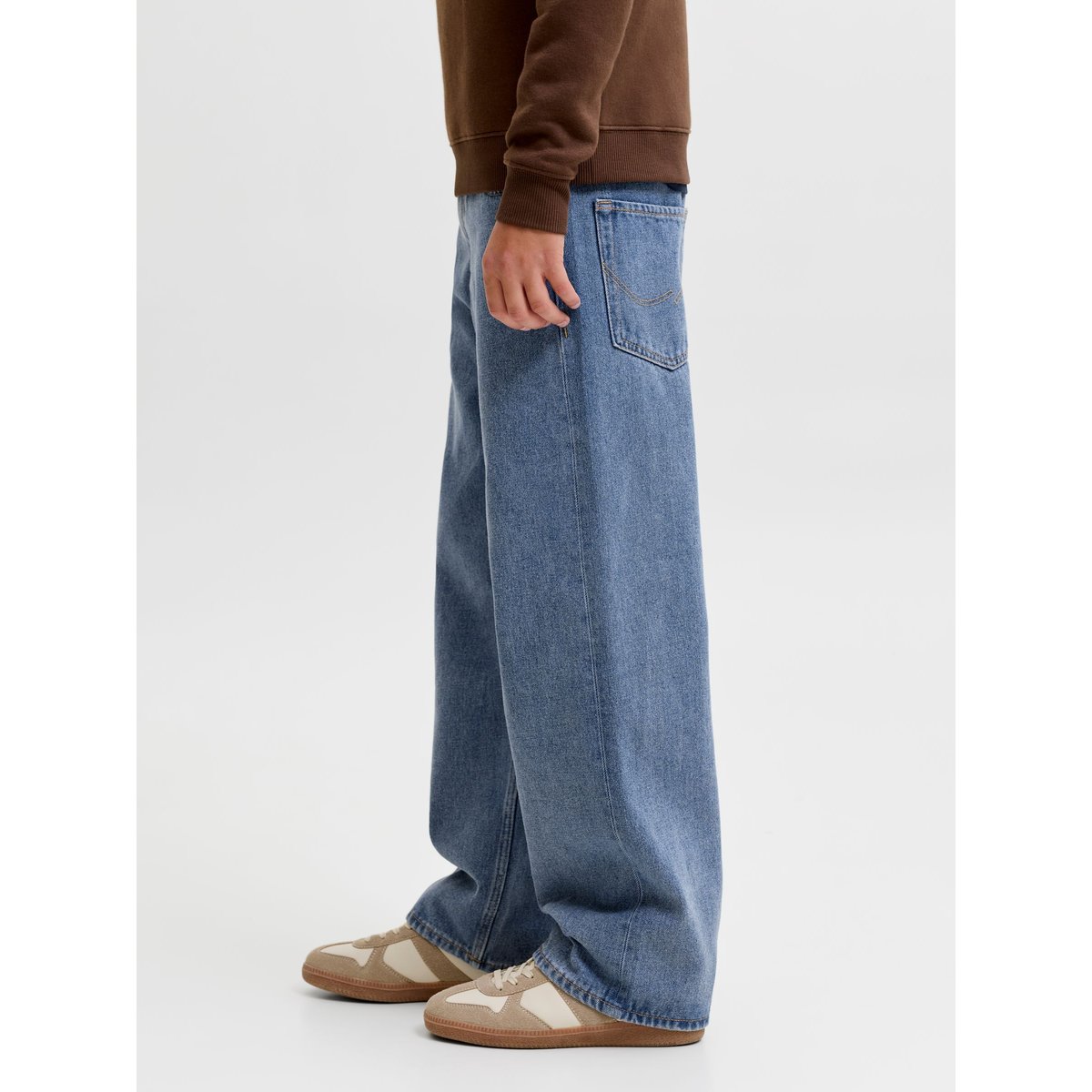 Jean Baggy Fit blue denim, JACK & JONES JUNIOR