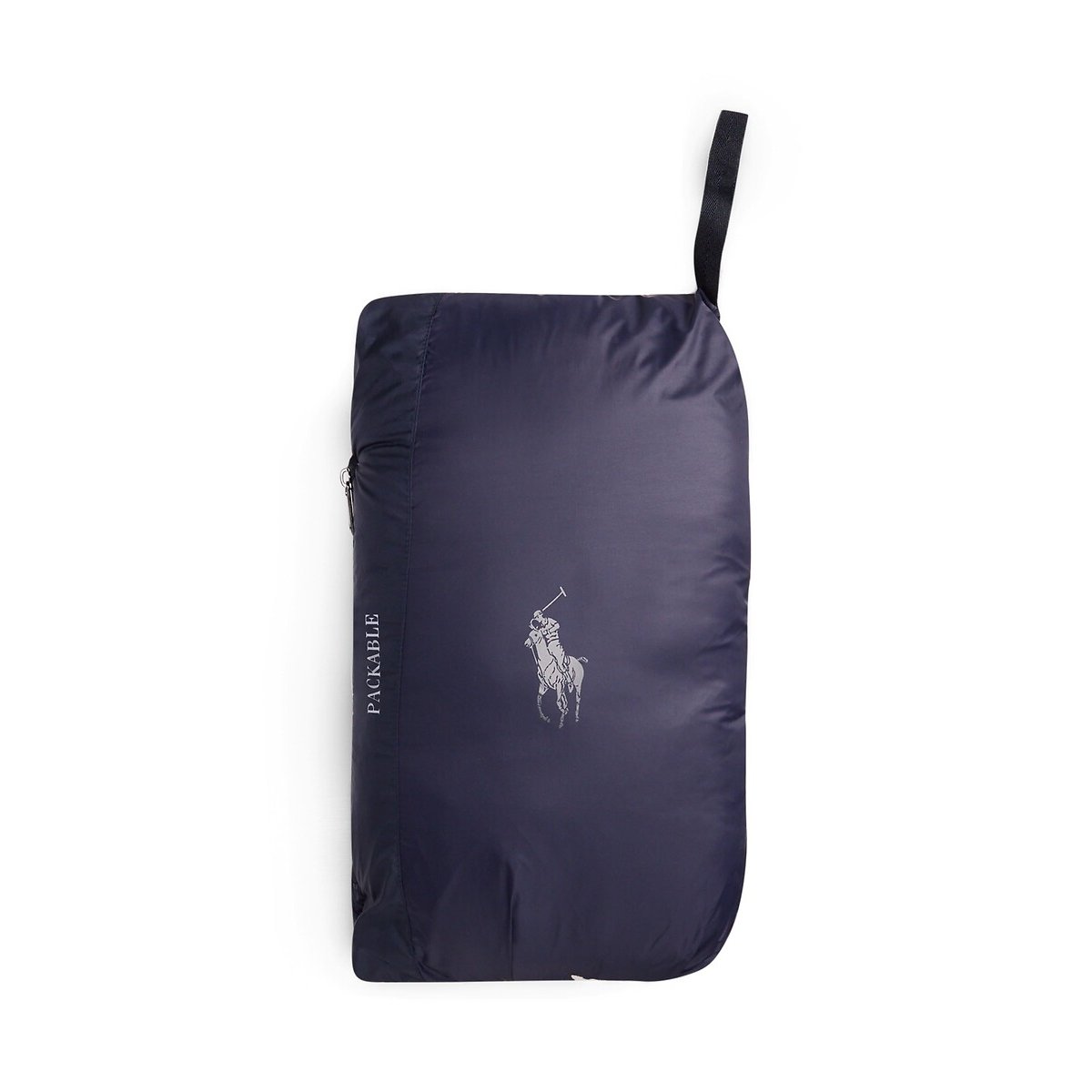 Blusão com gola subida marinho, POLO RALPH LAUREN