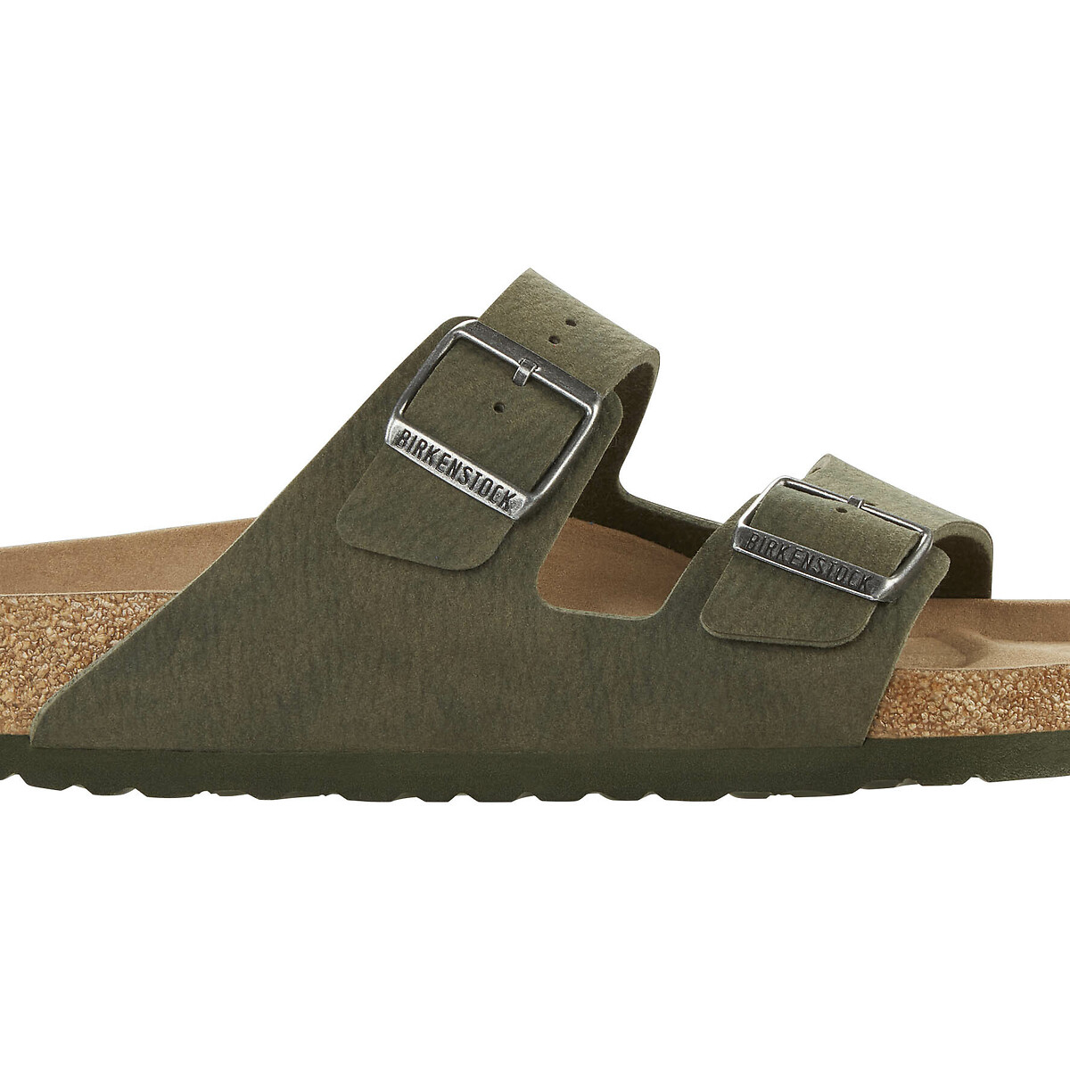 Doppel-Riemchen-Pantoletten Arizona khaki, BIRKENSTOCK