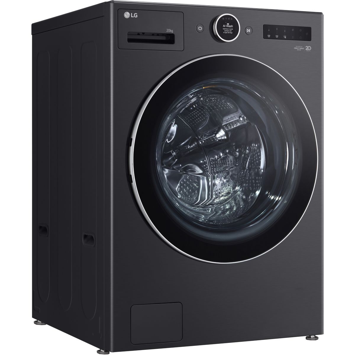 Lave linge hublot F20F12BST couleur unique, LG