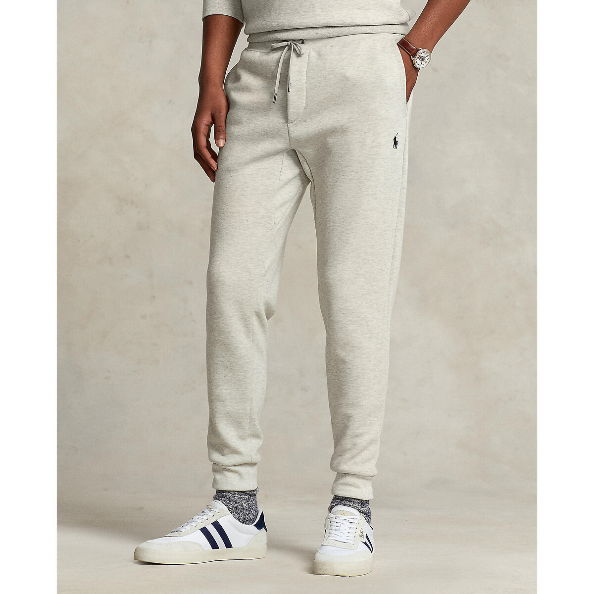 Pantalon de jogging jersey double gris, POLO RALPH LAUREN