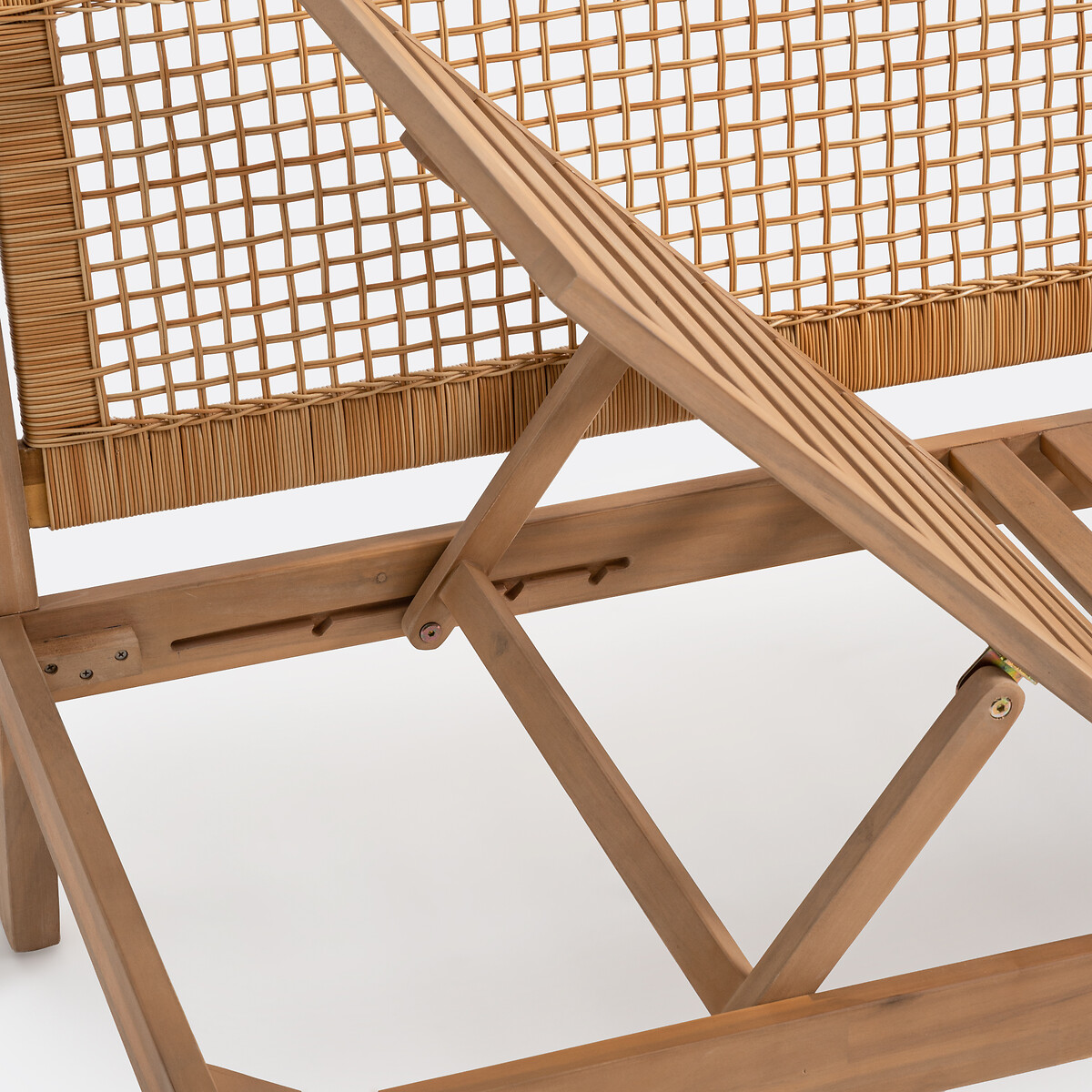 Modulaire tuinbank, 3-zits Cedalia kleur naturel, LA REDOUTE INTERIEURS