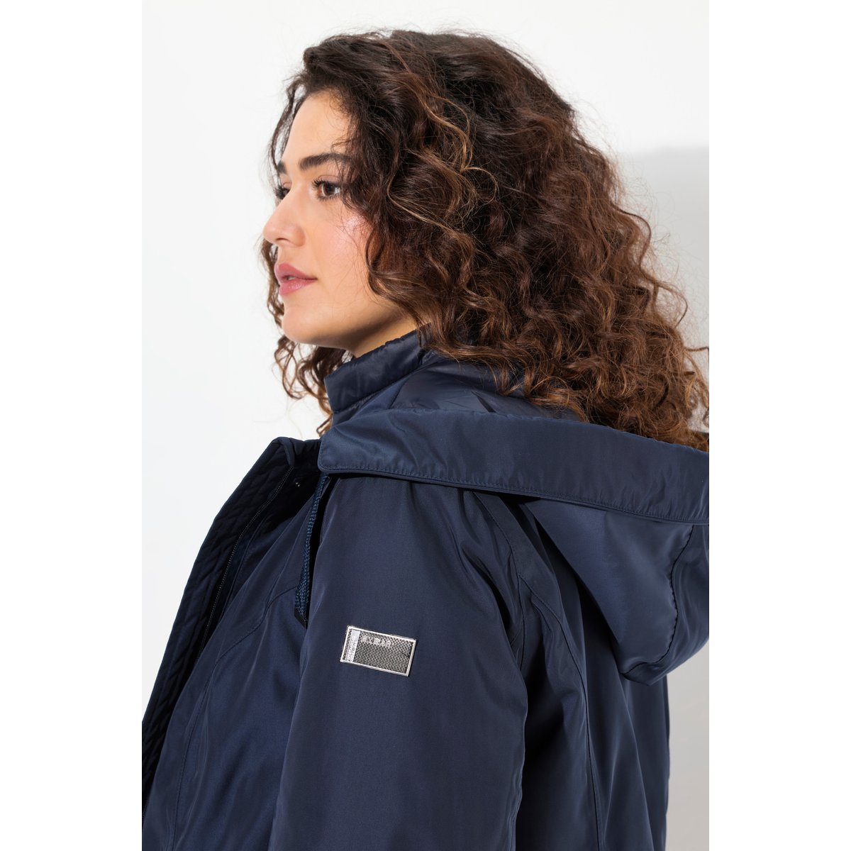Parka Performance HYPRAR à capuche marine, ULLA POPKEN