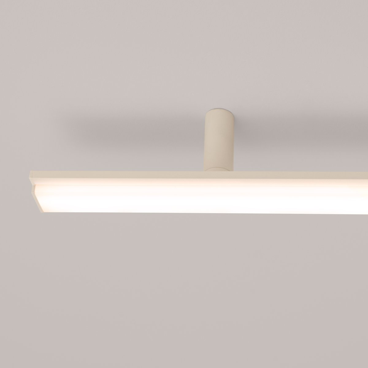 Plafonnier Aluminium Beige LED 2 Lagom beige, EDEN