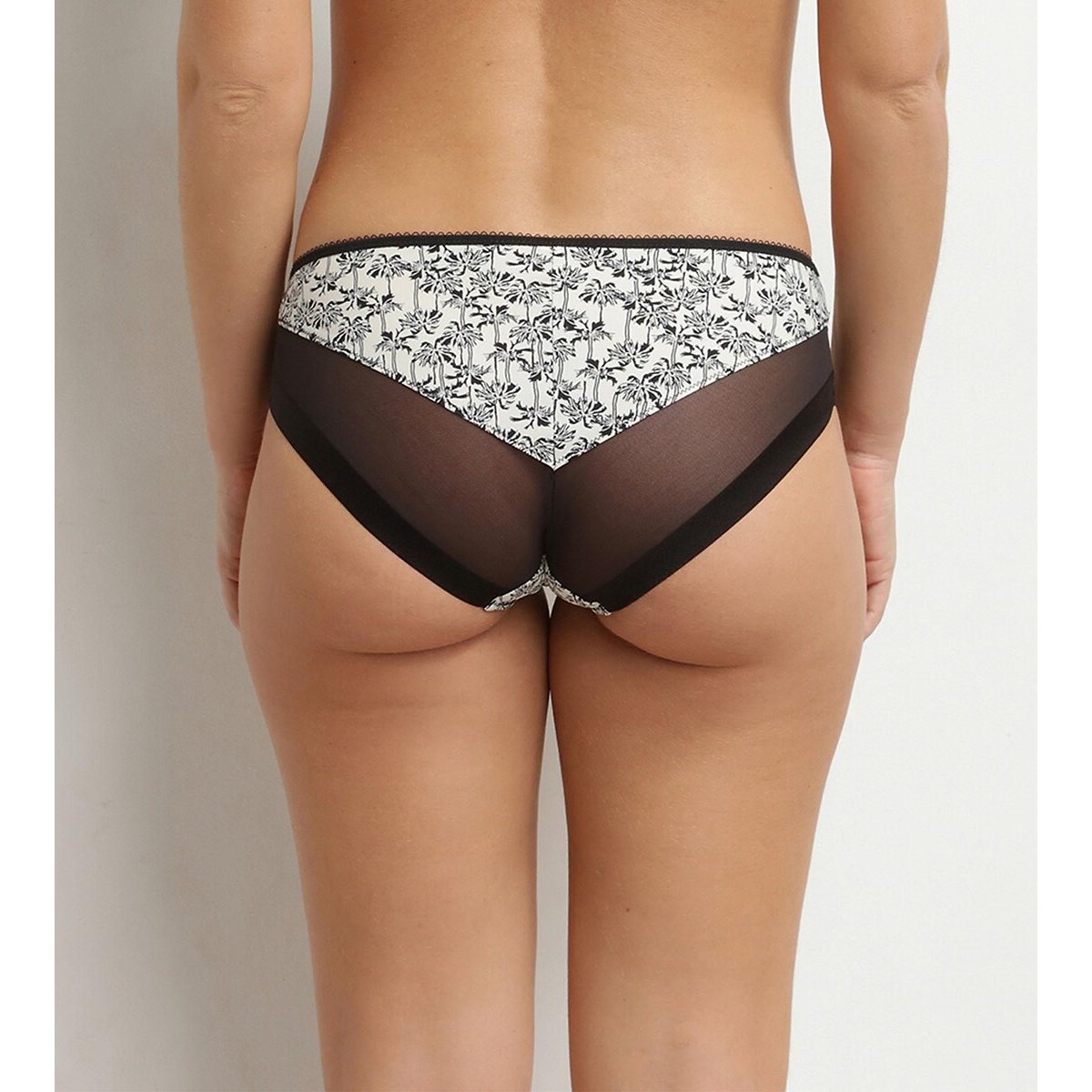 Lote de 2 cuecas GENEROUS conjunto trópicos preto, DIM