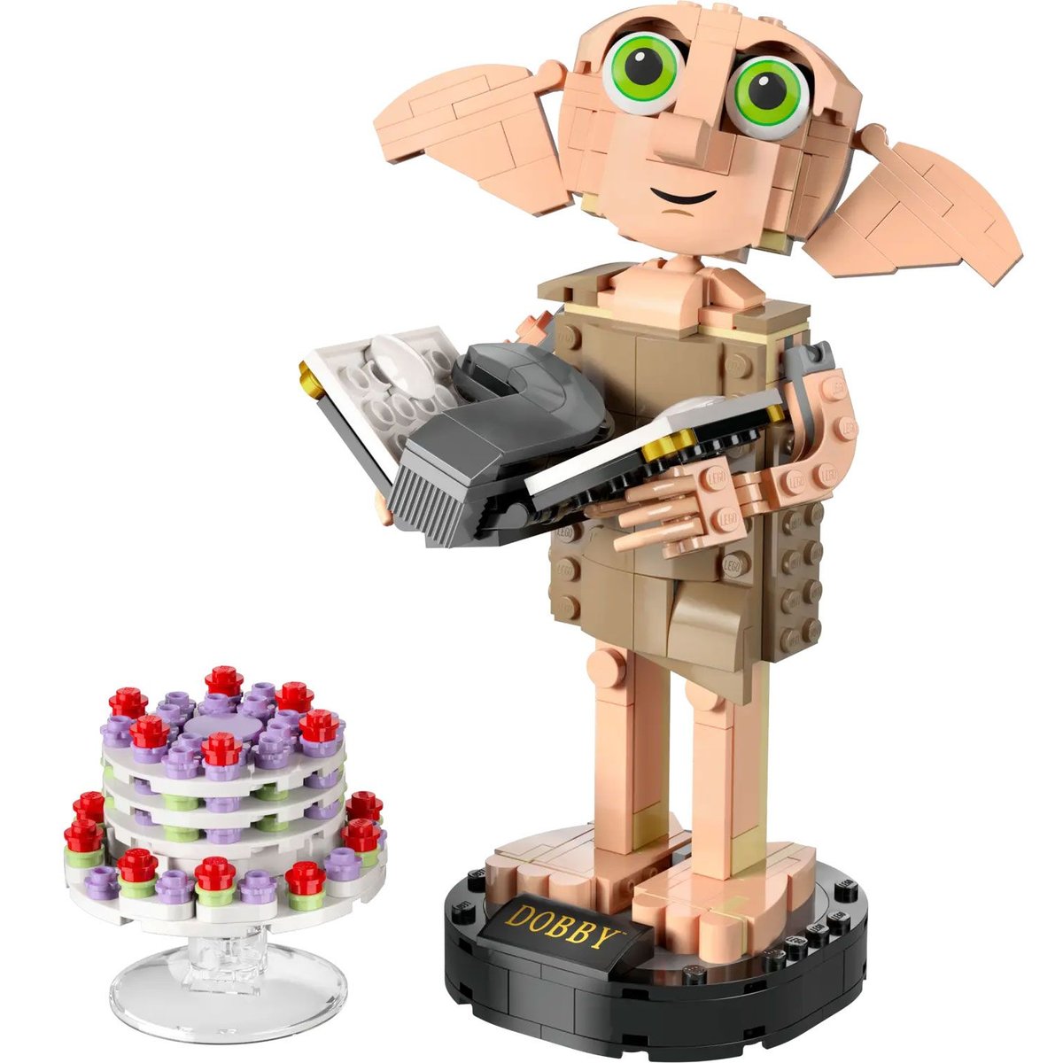 LEGO Harry Potter - Figurine Dobby l'Elfe de Maison - Modèle 76421 multicolore, LEGO