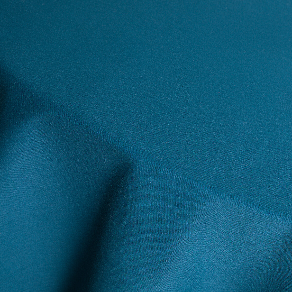 Nappe ronde anti-tache coton SCENARIO bleu de prusse, LA REDOUTE INTERIEURS