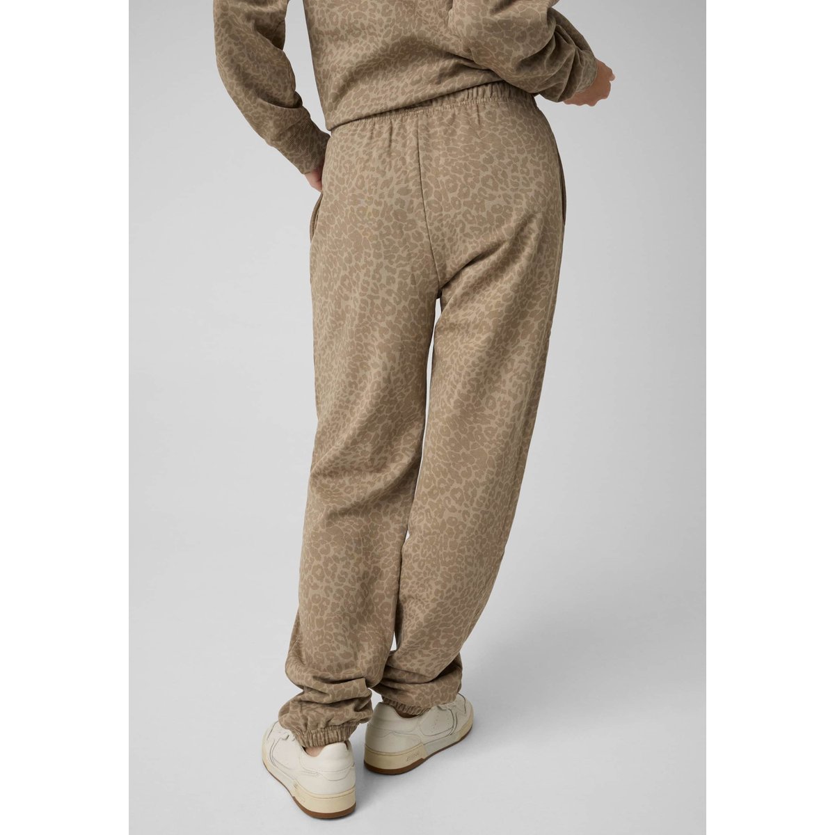 Pantalon De Survêtement Imprimé Décontracté beige, GUESS JEANS