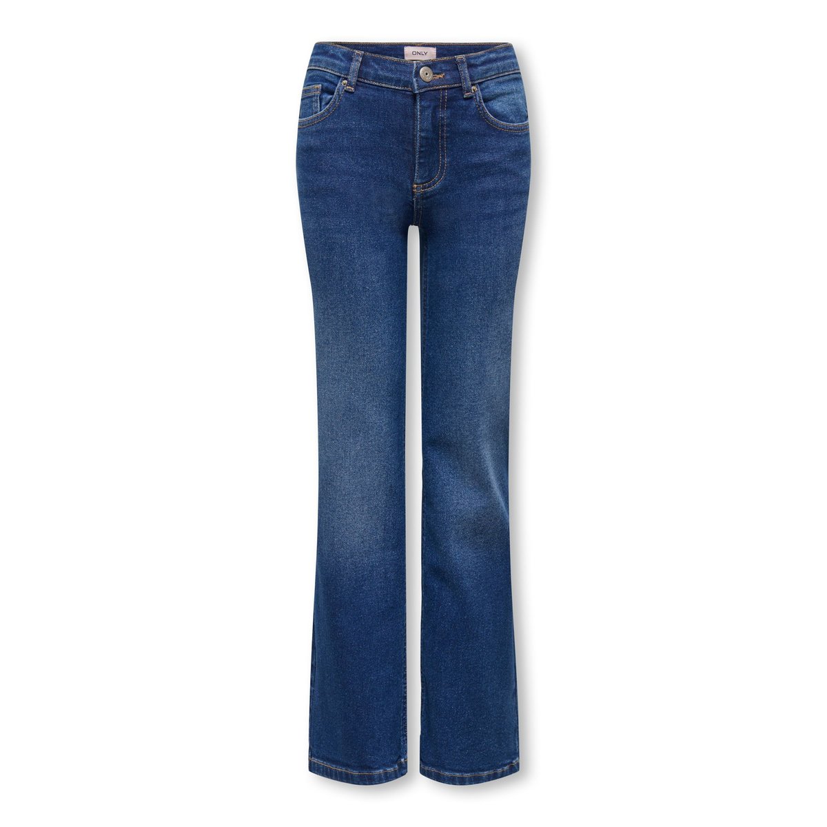 Jean À Jambe Large dark blue denim, KIDS ONLY