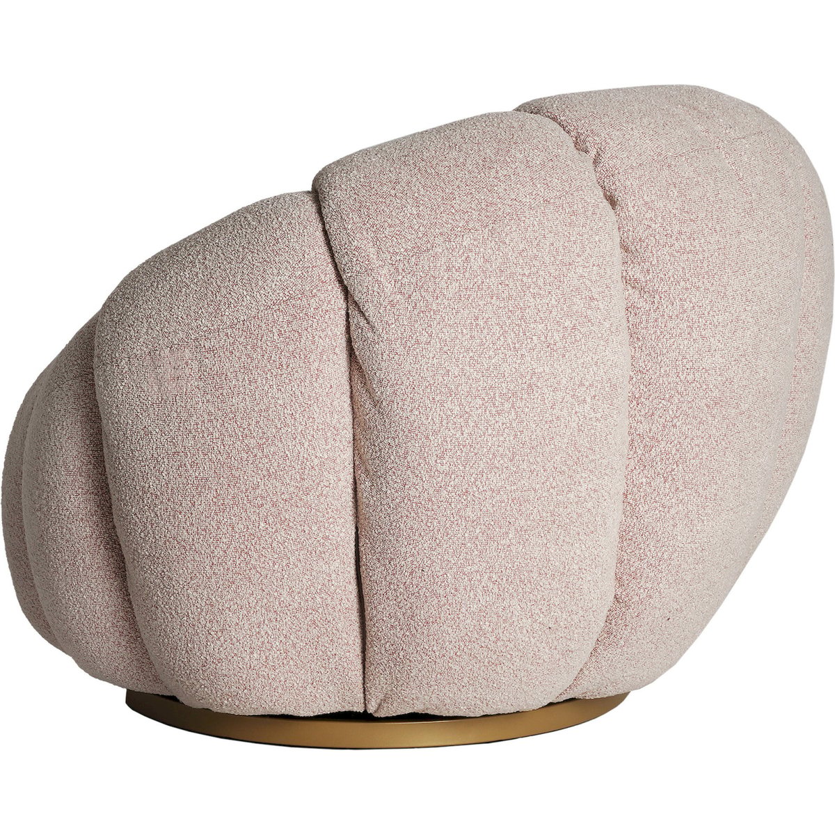 Fauteuil enveloppant collection VACIO rose pâle, RECOLLECTION