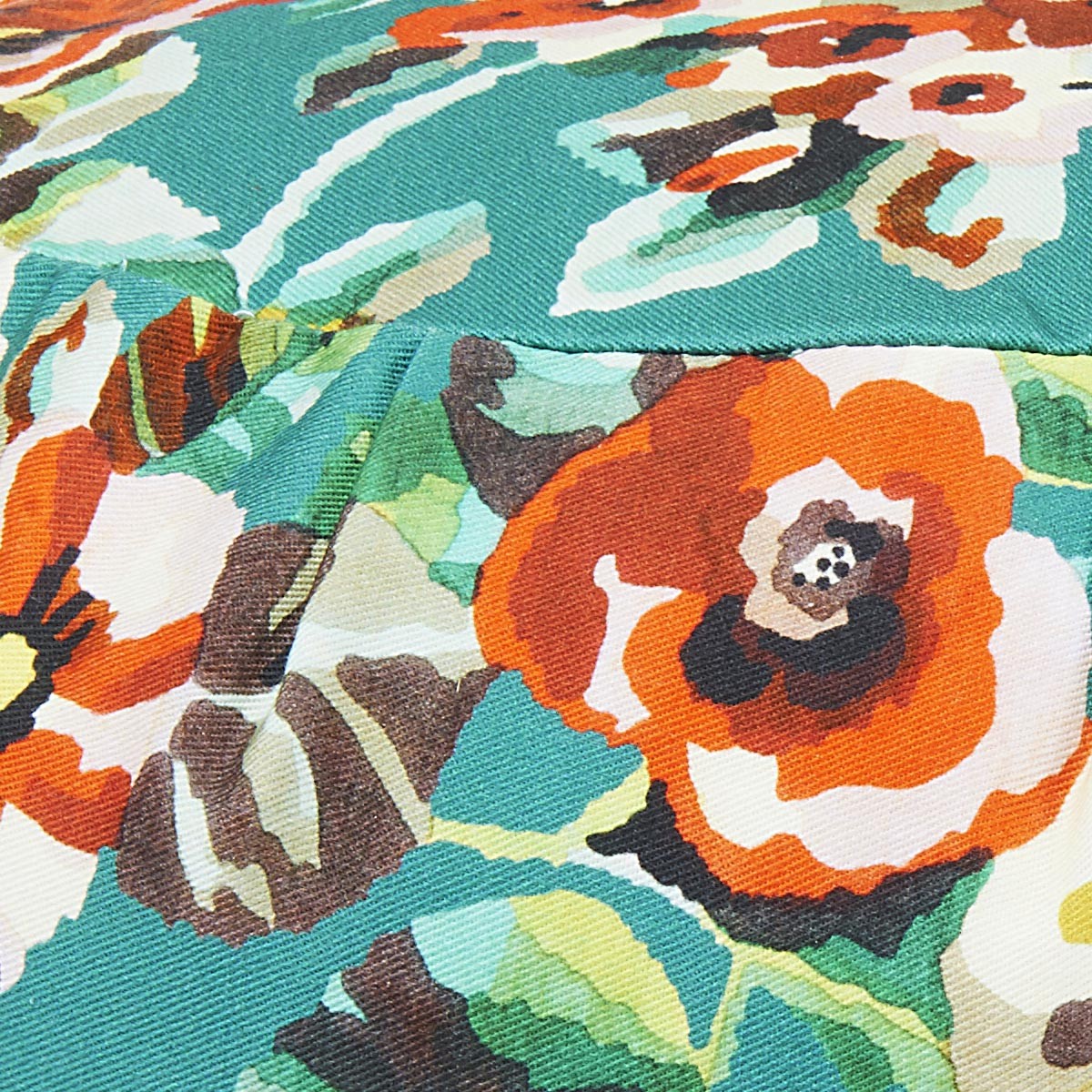 Zafu - Coussin de méditation RITA vert, VENT DE BOHÈME