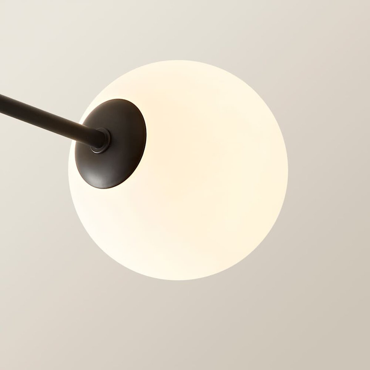 Dario 4-Light Multi Arm Globe Ceiling Light black, SO'HOME