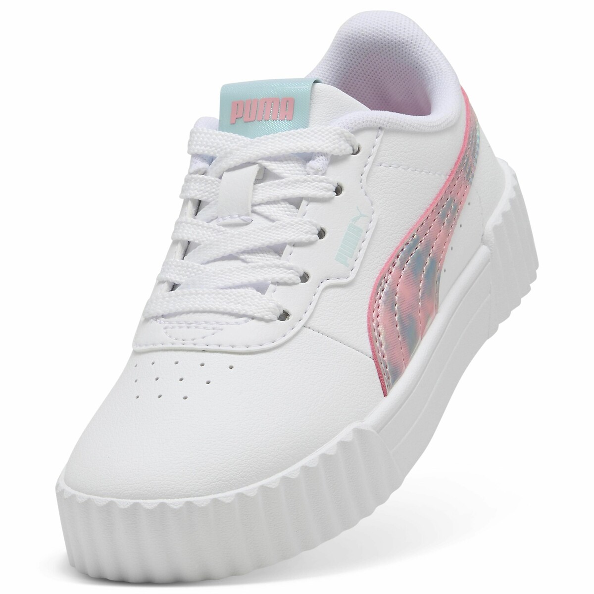 Kids Carina 3.0 Space Belle Trainers white/pink, PUMA