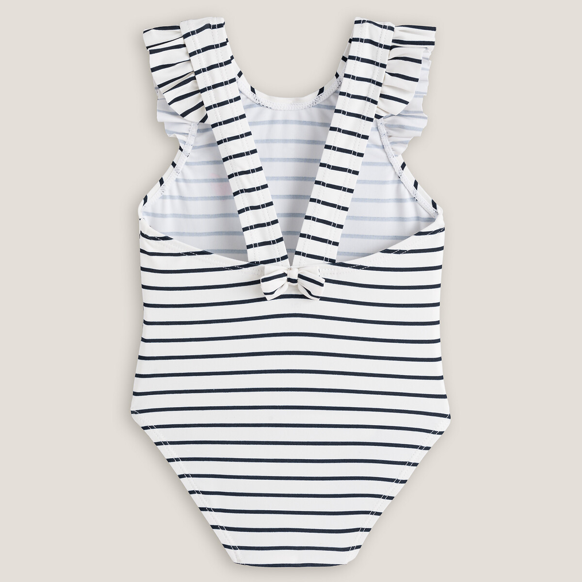 Maillot de bain 1 pièce rayé rayé, LA REDOUTE COLLECTIONS