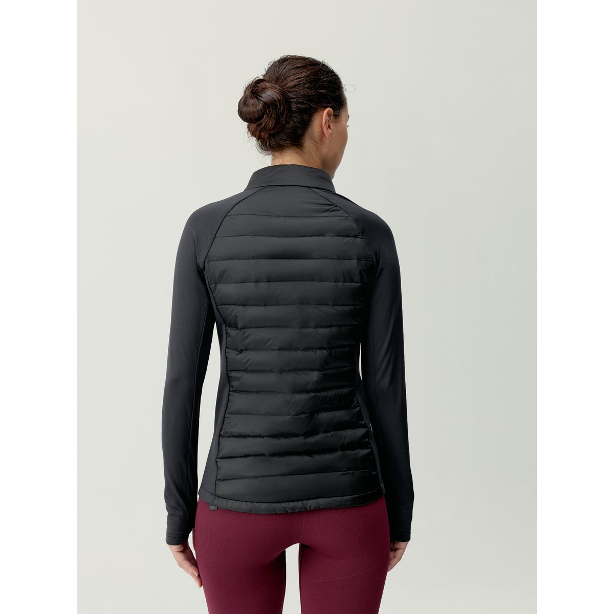 Veste de sport zippée Performance Athleisure ZURI noir, BORN