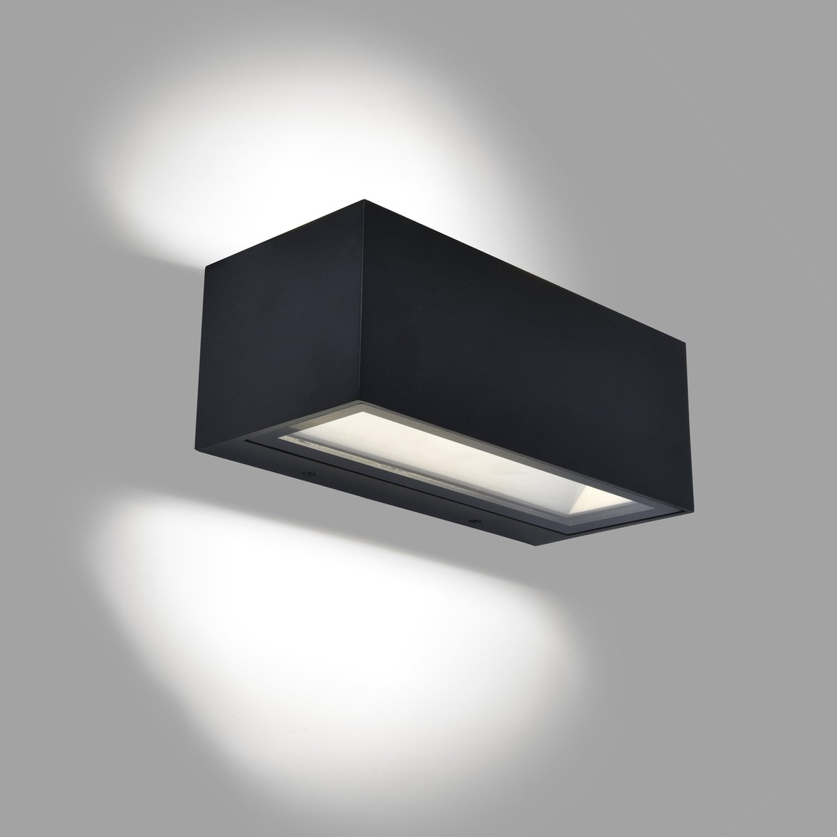 Applique LED extérieur en aluminium, BRANDSEN noir, INSPIRE