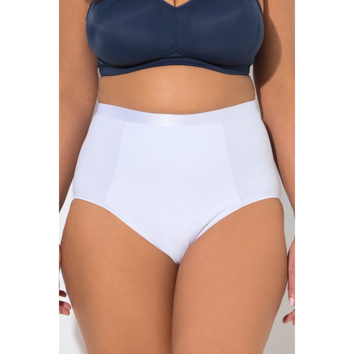 Lot de 2 culottes maxi sculptantes blanc neige, ULLA POPKEN
