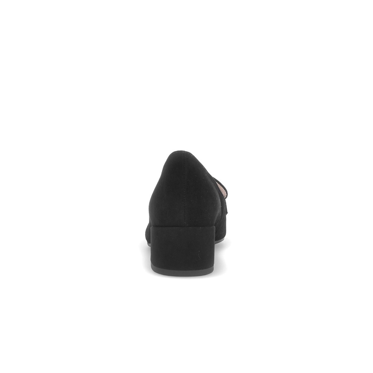 Escarpins en cuir à talon décroché noir, GABOR