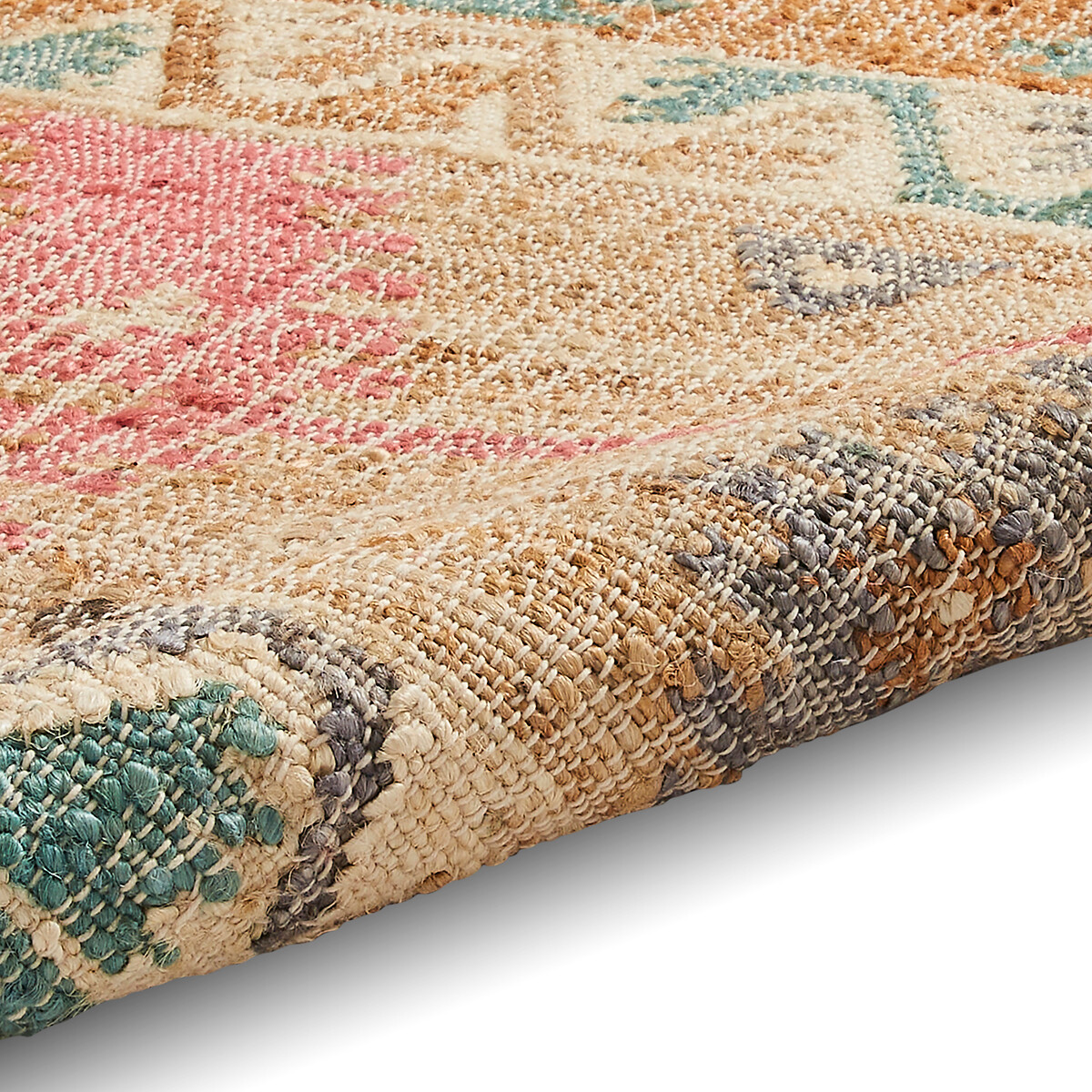 Aztec Hand Woven Jute Rug multi-coloured, ÉDITÉ