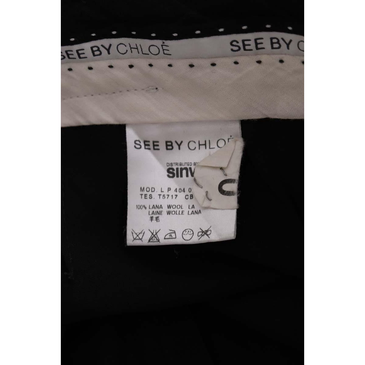 Pantalon Carot - Bon État noir, SEE BY CHLOE