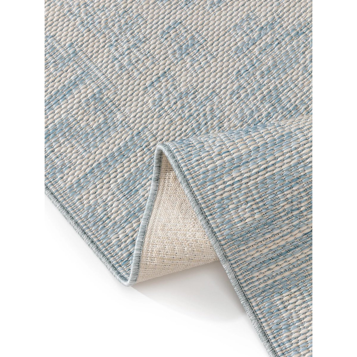 Tapis de couloir d'extérieur & intérieur BRONCO bleu, BENUTA 
