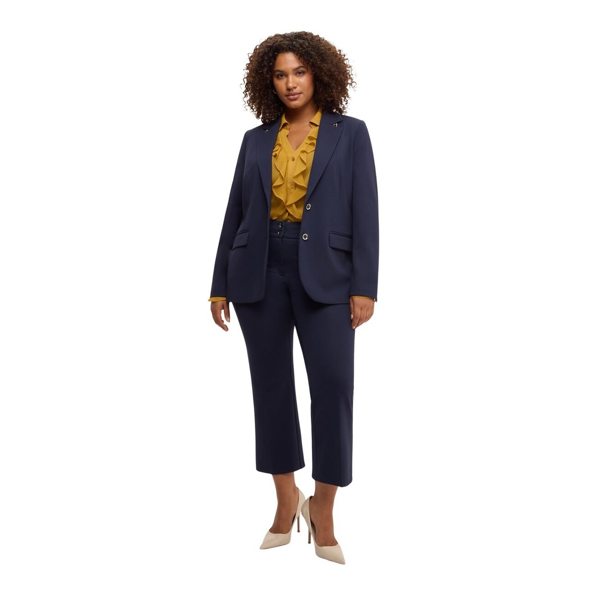Pantalon Kick Flare bleu, FIORELLA RUBINO