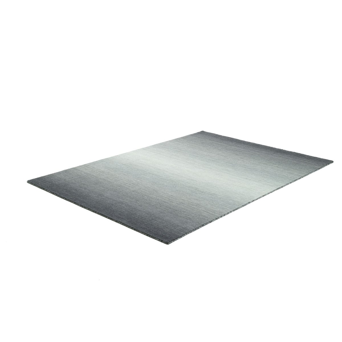Tapis en laine vierge tissé à la main gris, THEKO