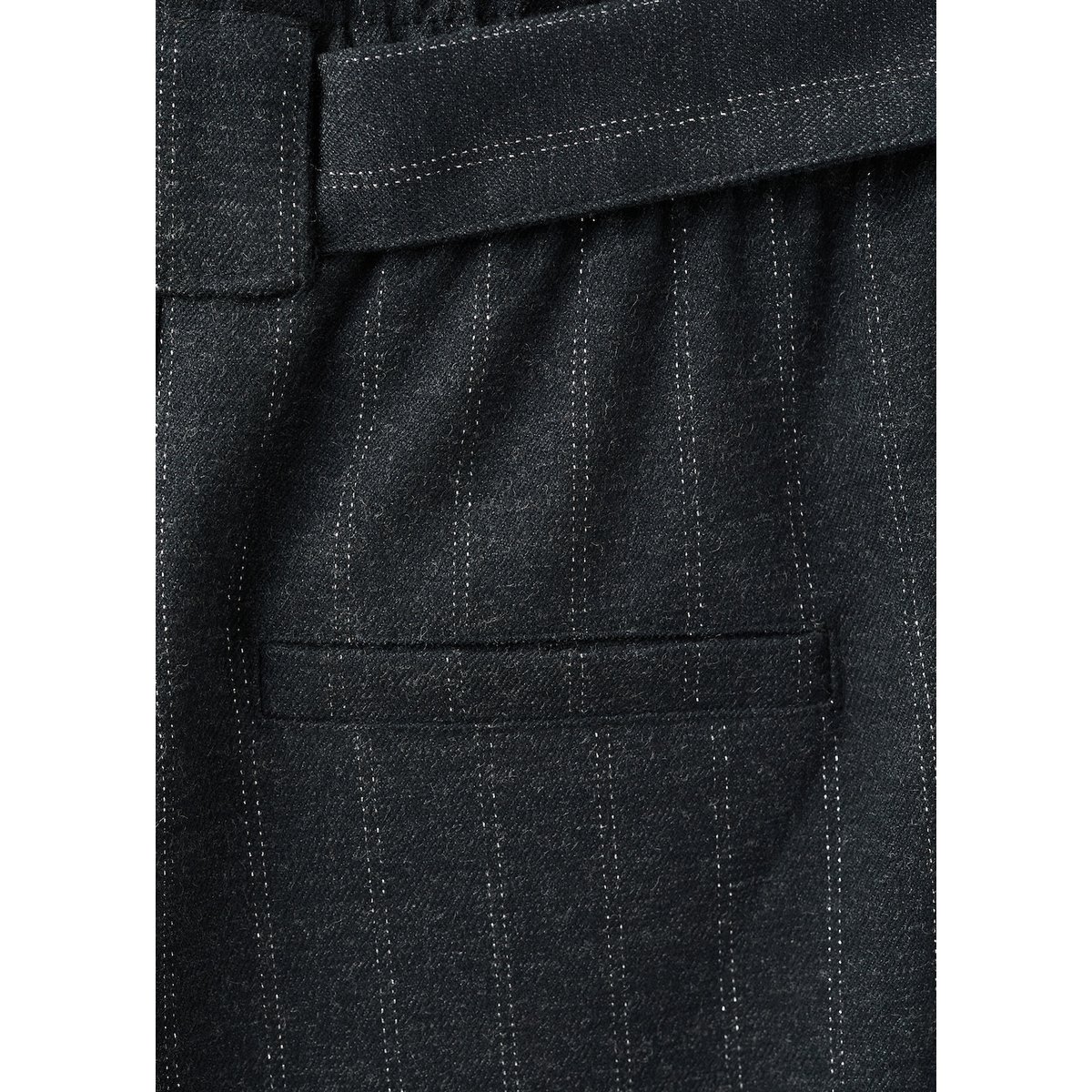 Pantalon rayé fil textile gris, MANGO KIDS