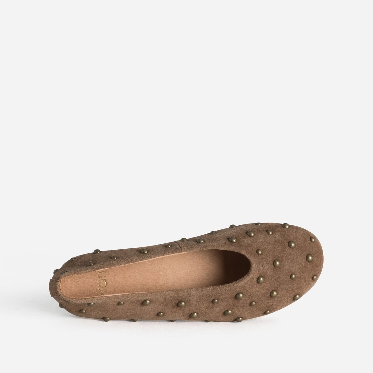 Ballerine en cuir DOLCITA taupe, ERAM