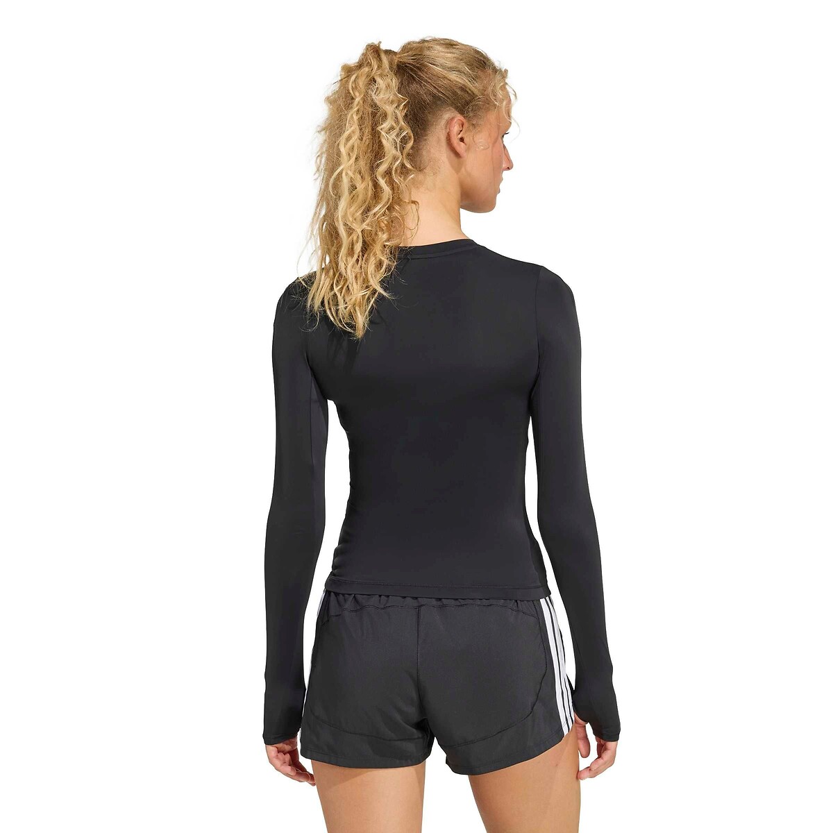 Essentials Long Sleeve Sports T-Shirt black, adidas Performance