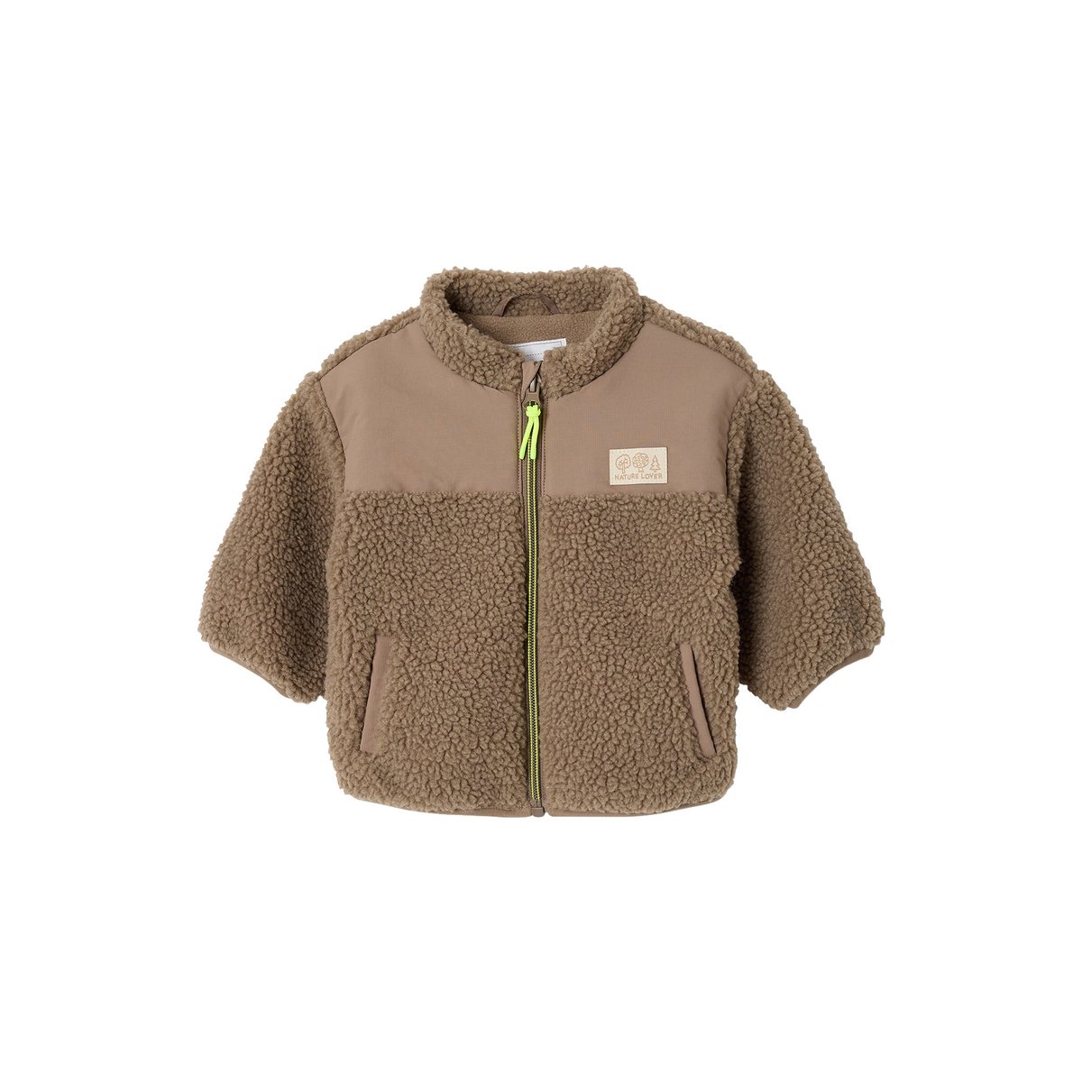 Veste zippée taupe, VERTBAUDET