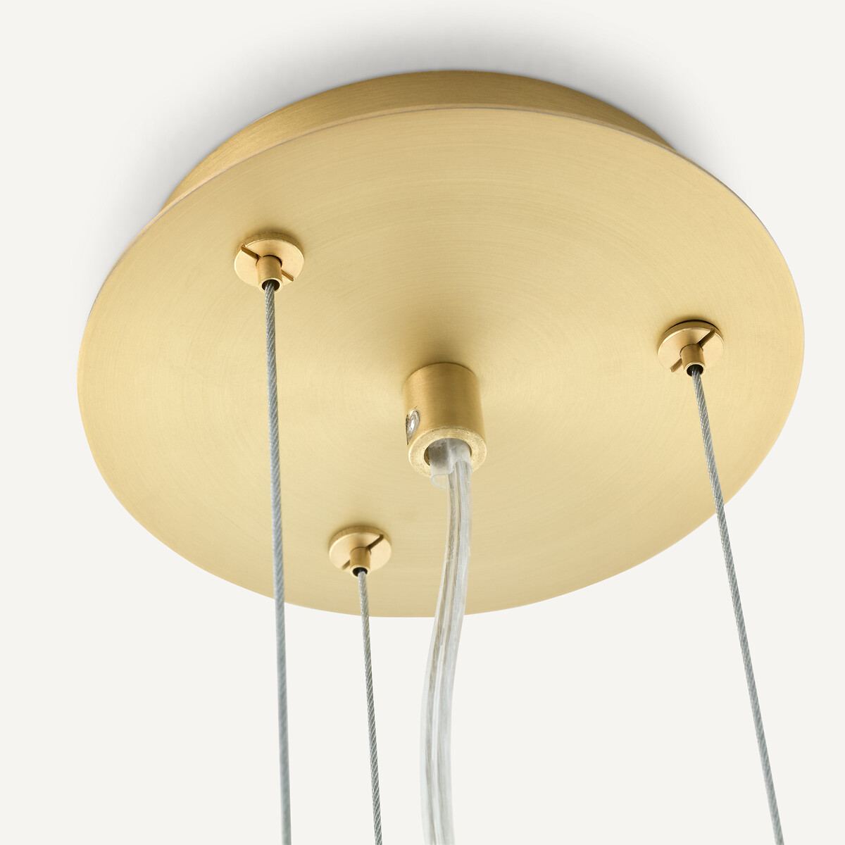 Suspension simple diamètre 50 cm, MISTINGUETT laiton, AM.PM X EMMANUEL GALLINA